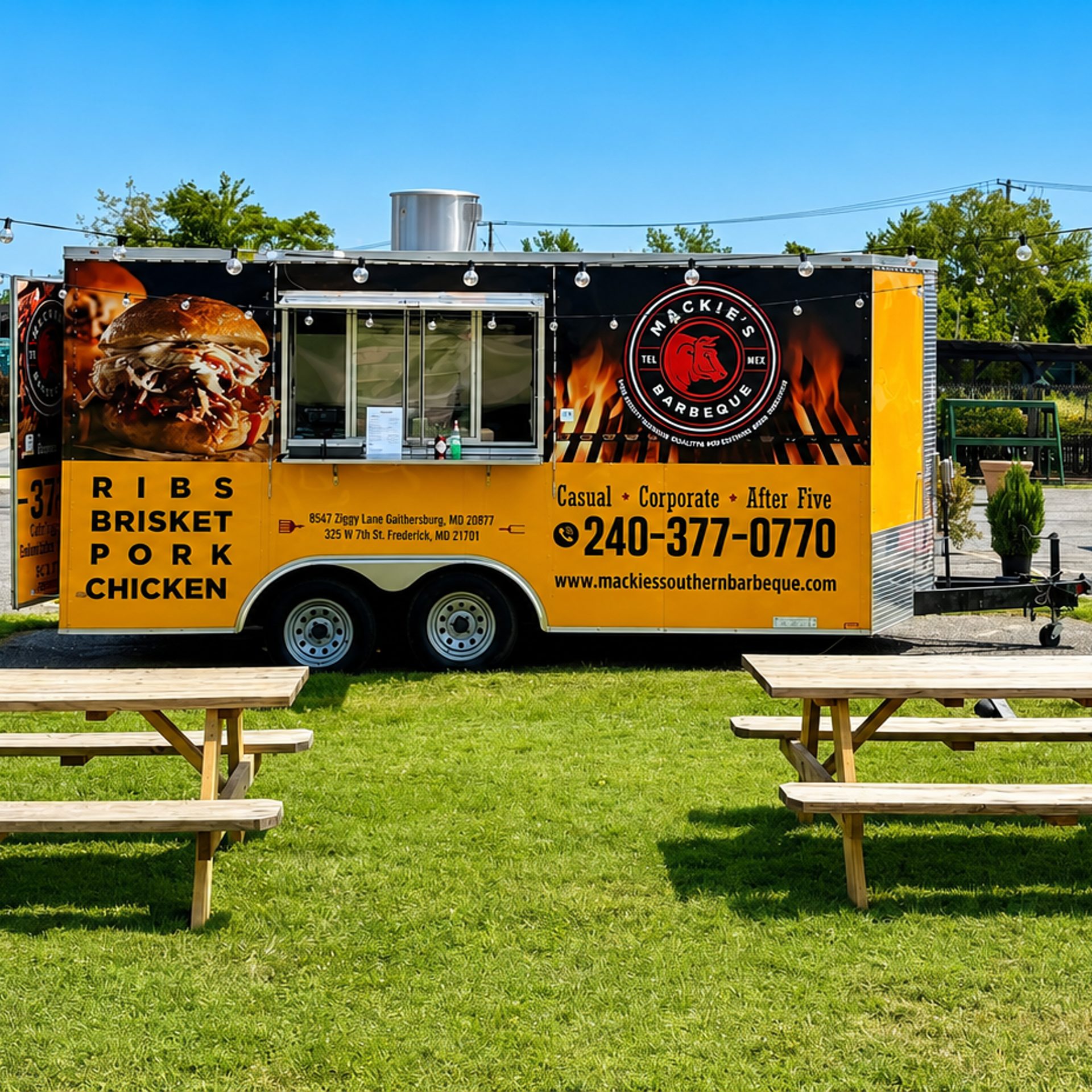 Mackie’s Food Truck in Olney
